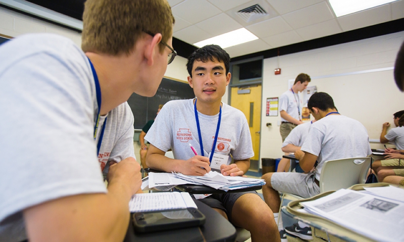 Pennsylvania Boys State: getting the word out