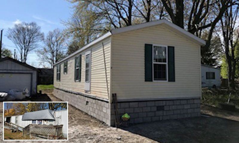 Indiana Legion post helps disabled veteran get new mobile home