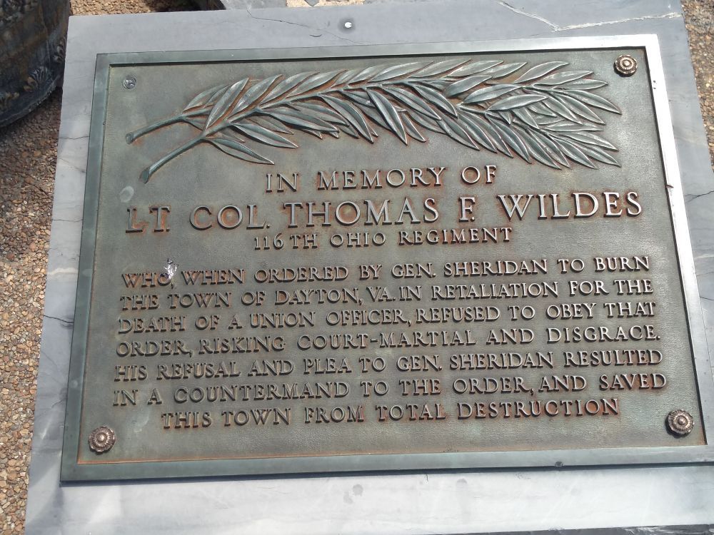 Civil War, Dayton, Virginia