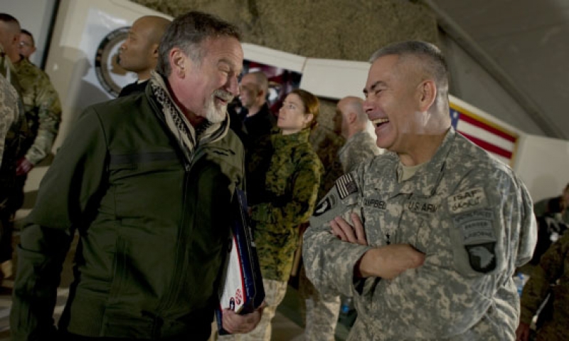 Commander: Military lost a friend in Robin Williams