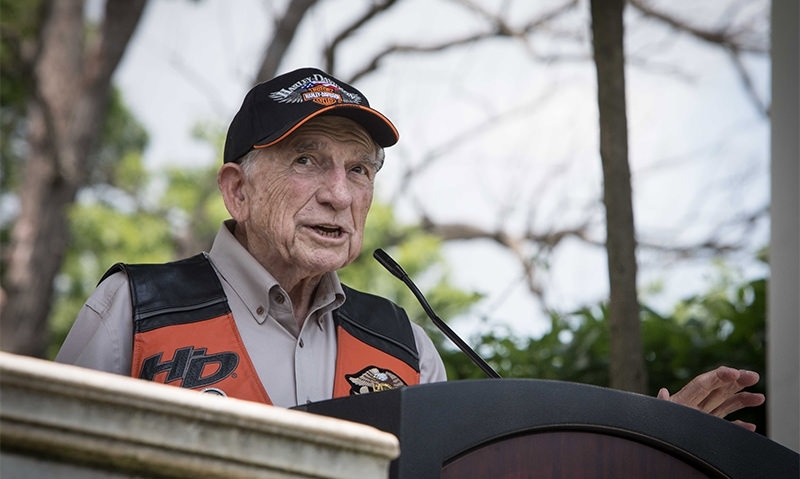 World War II survivor, Legion Rider talks about an evanescent generation