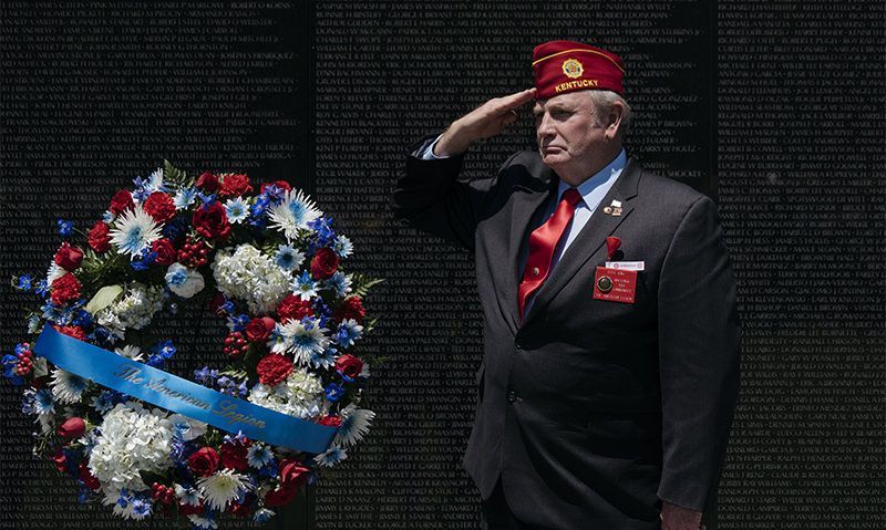 Fallen servicemembers remembered at Vietnam Veterans Memorial