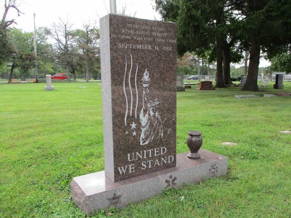 Oak Hill Cemetery Sept. 11, 2001 Memorial