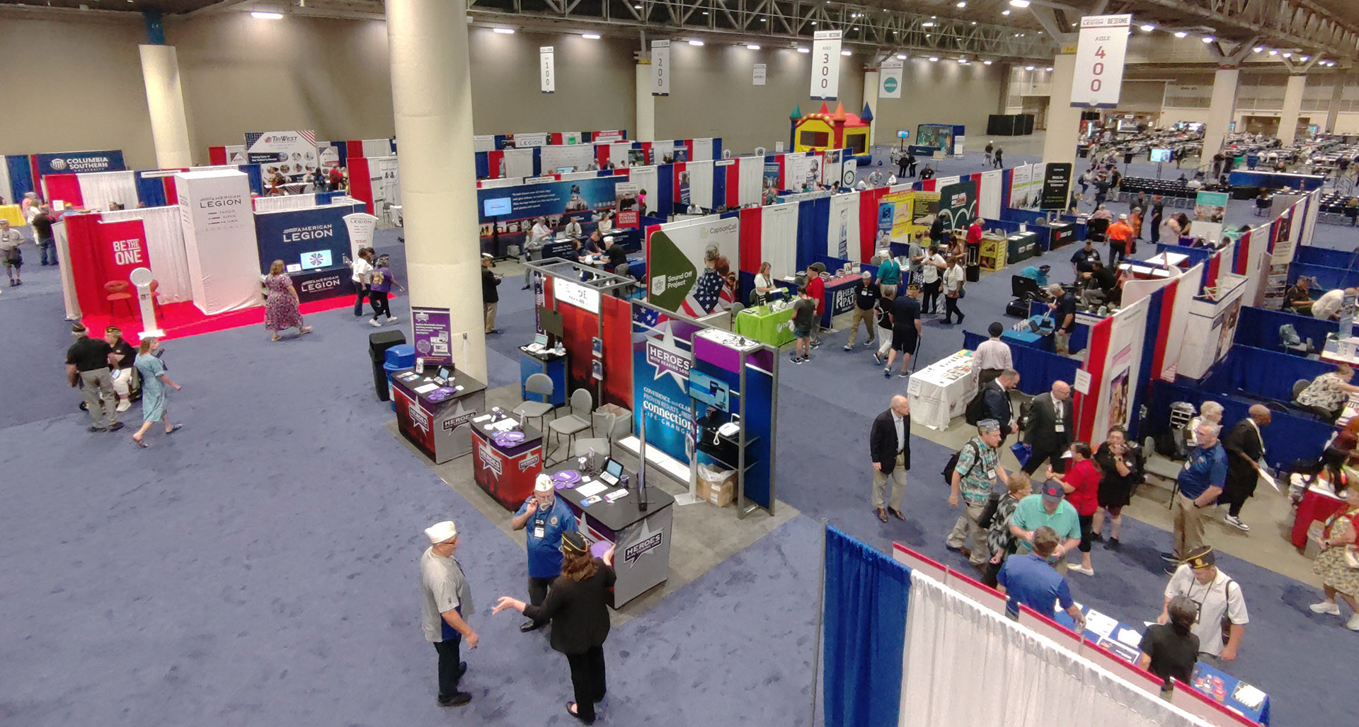 Help staff the CWF and VCF booth in Tampa