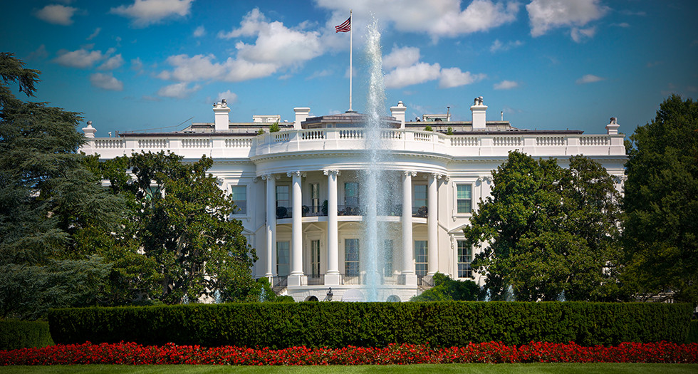 The White House in Washington DC, United States
