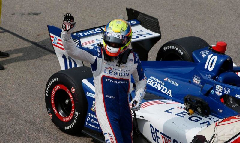 Palou rallies late for P3, maintains lead in points standings