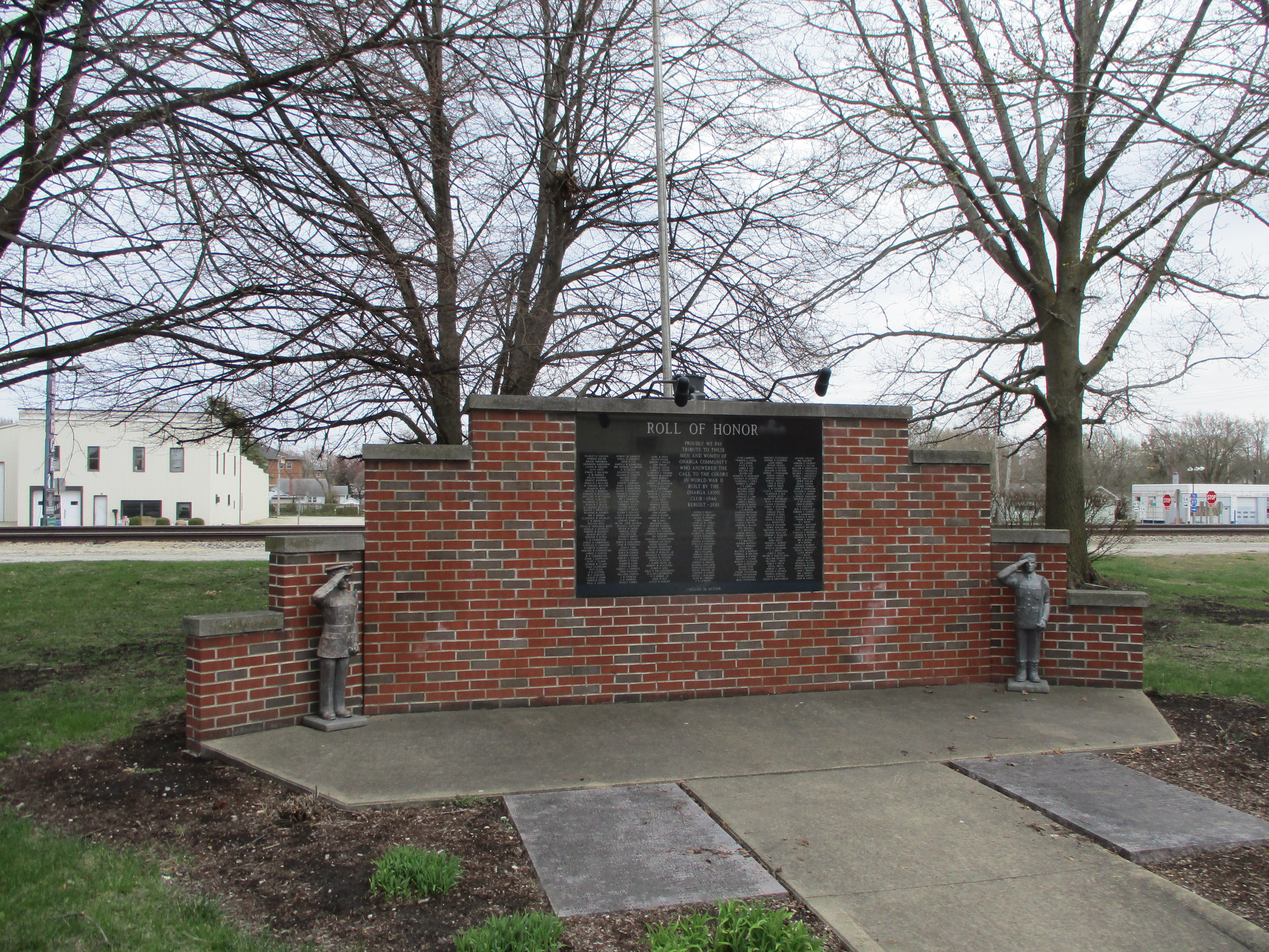 Onarga Wall of Honor World War II Memorial