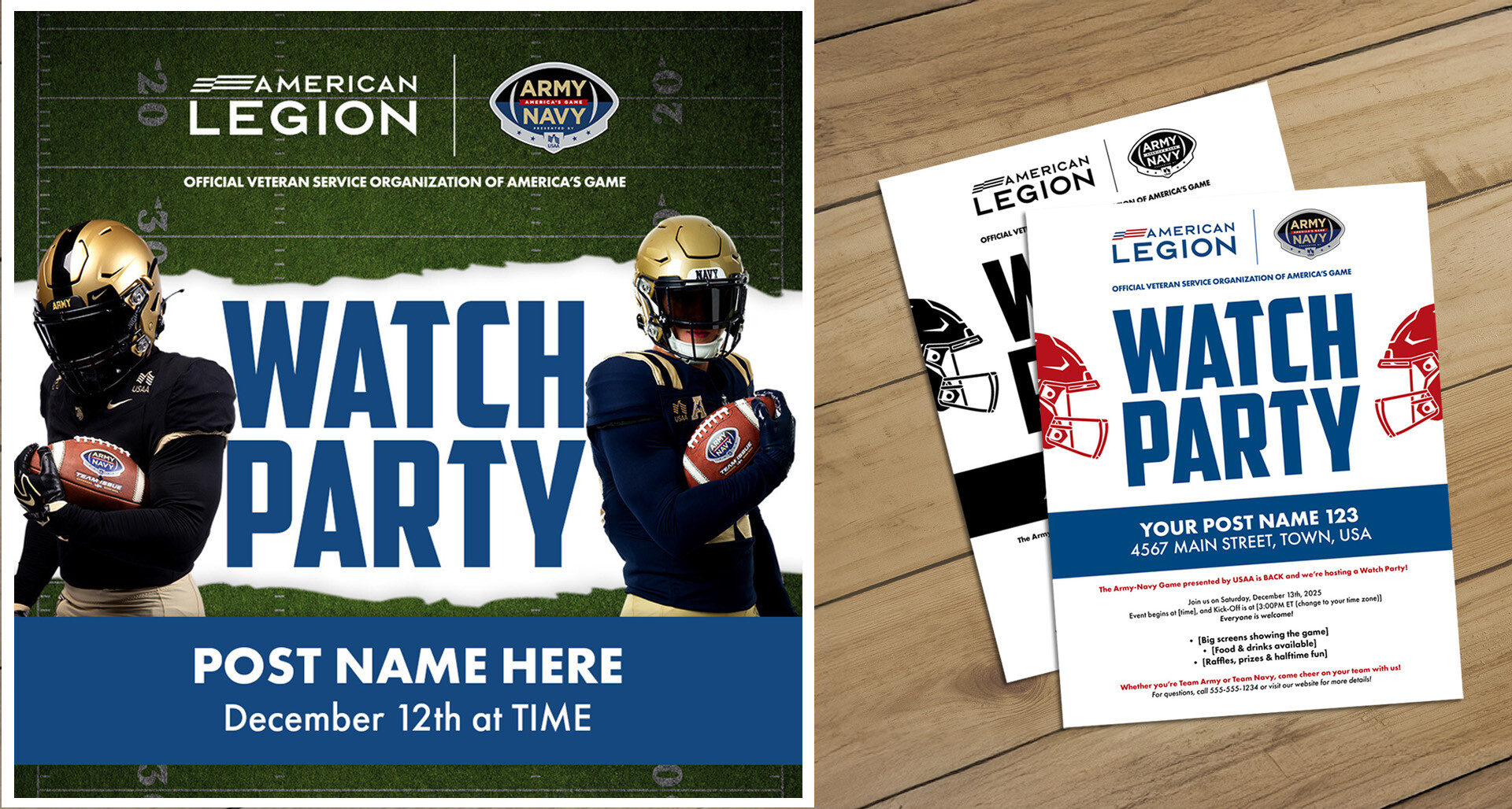 Resources available to assist with your Army-Navy Game watch party
