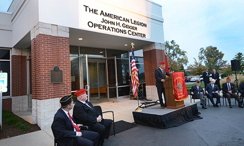 Geiger's vision now etched in stone