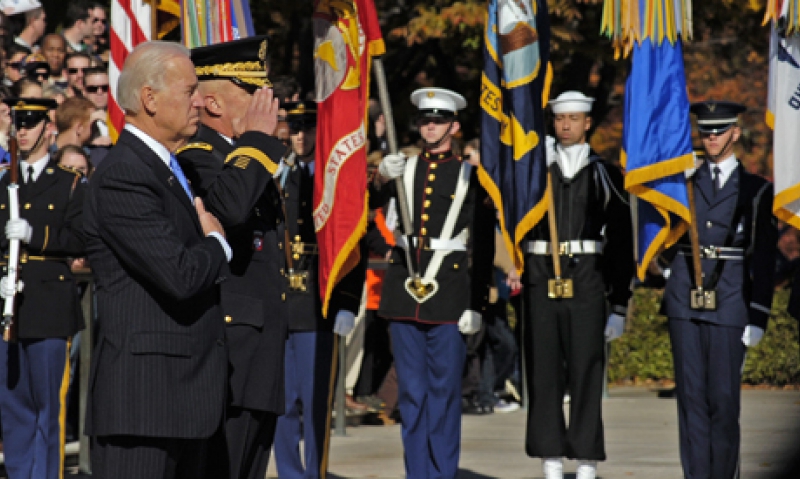 Biden honors the 'most tested' Americans