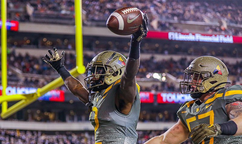 Army edges Navy 20-17 in 123rd meeting between two teams