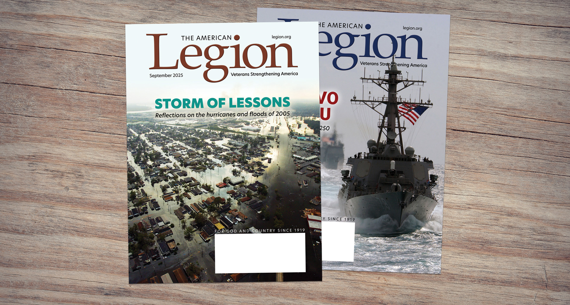 Readers can choose digital-only American Legion Magazine