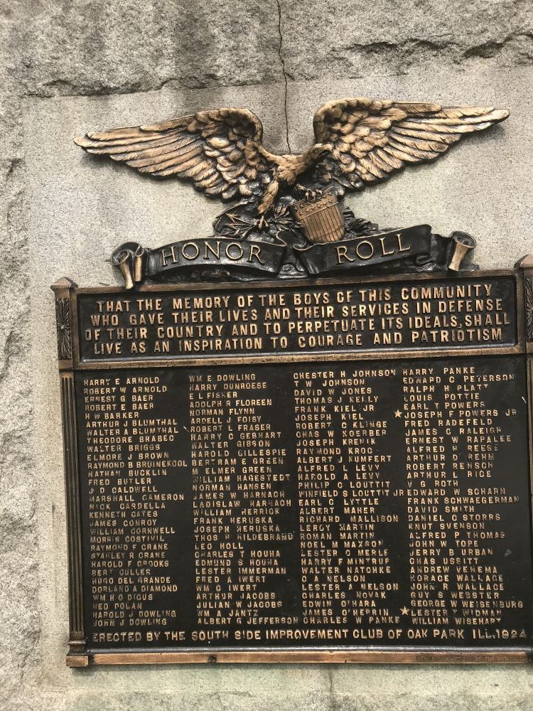 Honor Roll, Oak Park, Illinois