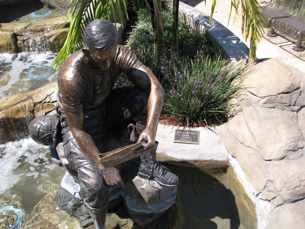 Ernie's Place at the Veterans Memorial Park in Vista, California