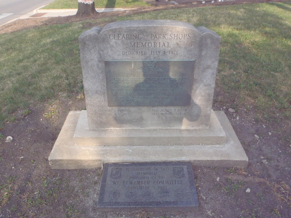 Clearing-Park Shops Memorial