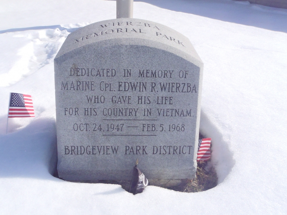 Corporal Edwin R. Wierzba Memorial