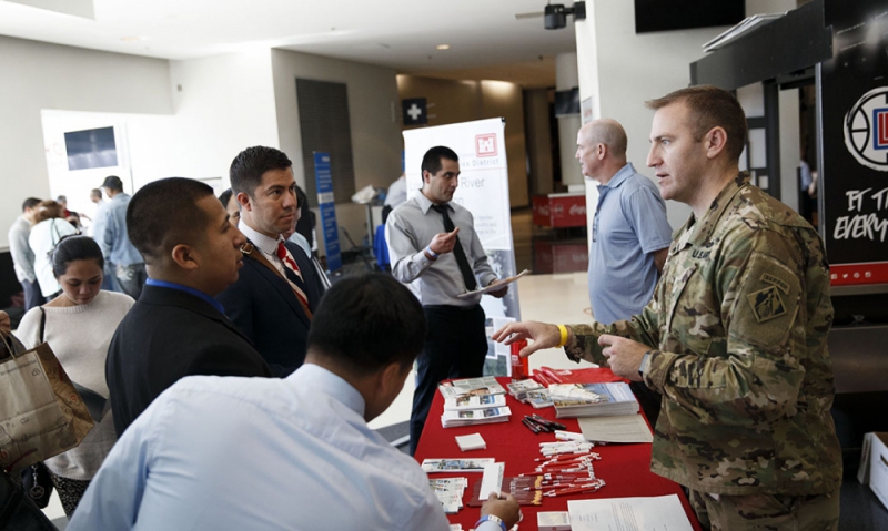 Job fair creates environment for success
