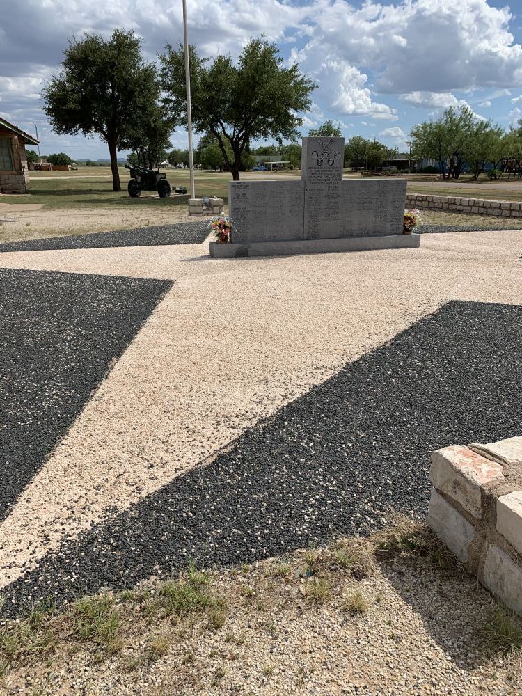 Veterans Memorial, Bronte, Texas