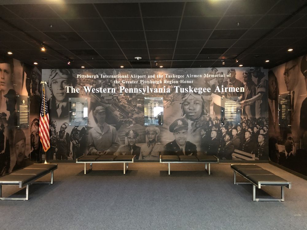Tuskegee Airmen Memorial at Pittsburgh International Airport, Corapolis, Pennsylvania
