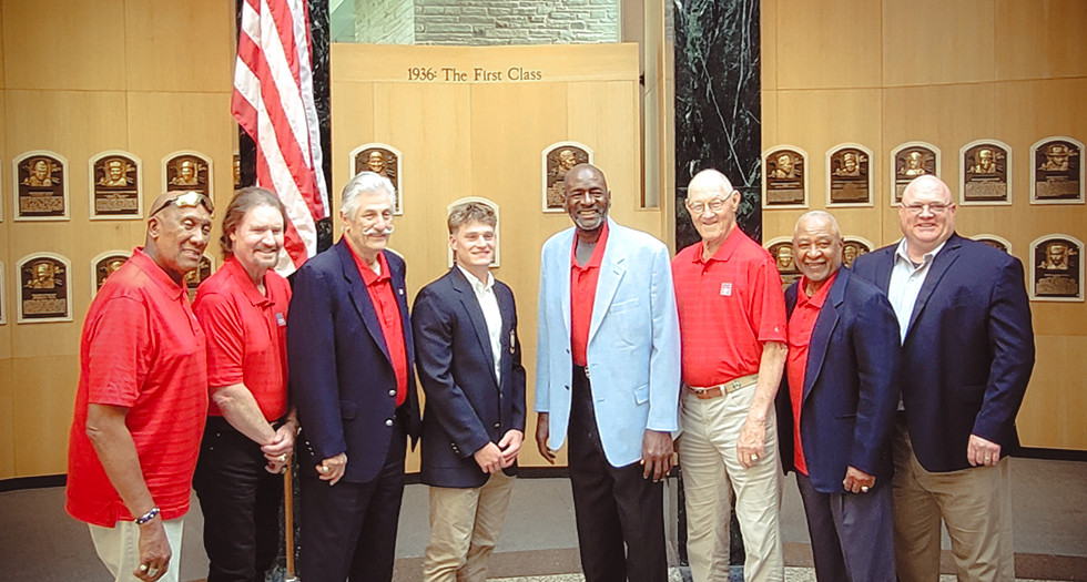 ALB Player of Year ‘starstruck’ by Hall of Fame visit