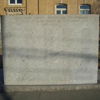 Surry County War Dead, Dobson