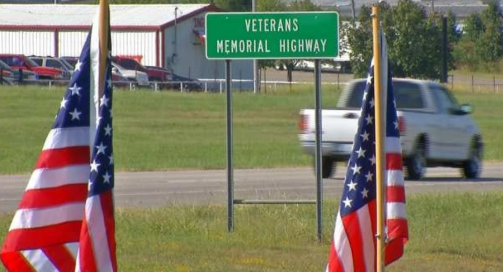 Veterans Memorial Highway, Fort Gibson, Oklahoma