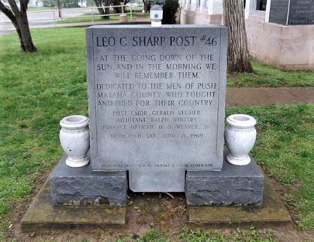 Pushmataha County Veterans Memorial