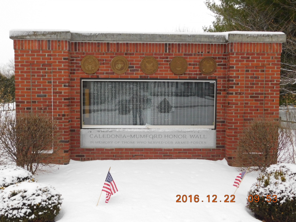 Caledonia - Mumford Honor Wall