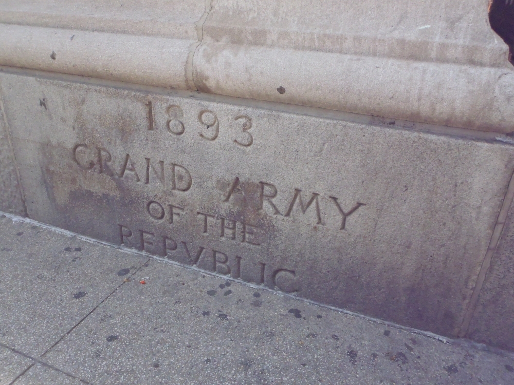 Grand Army of the Republic 1893 Cornerstone