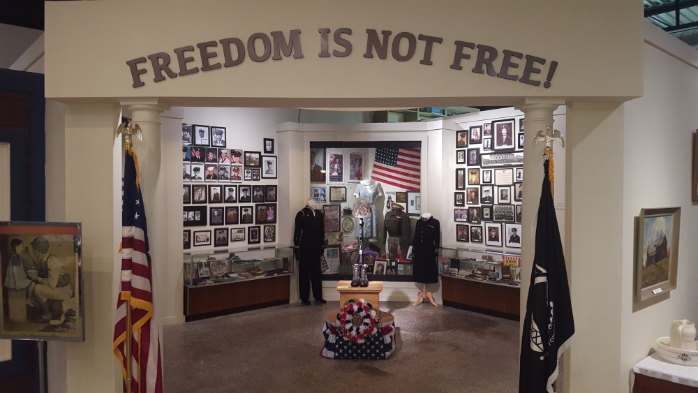 Nowata County Historical Society Military Exhibit