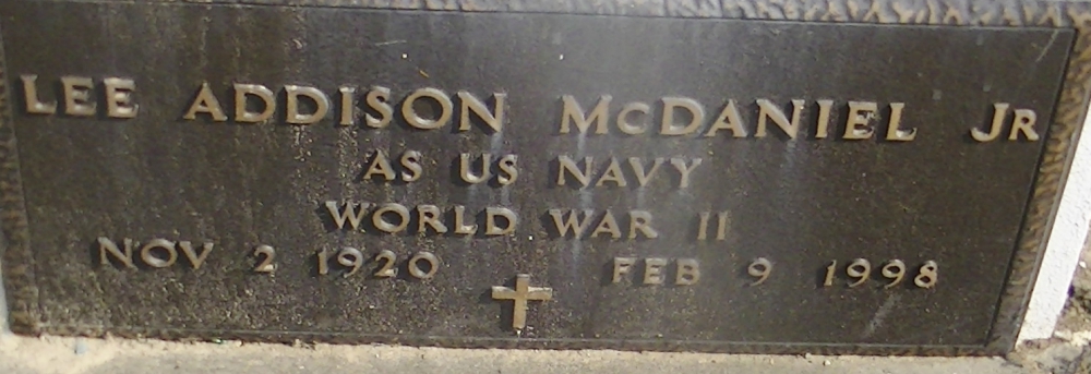 Lee A. McDaniel, Jr.