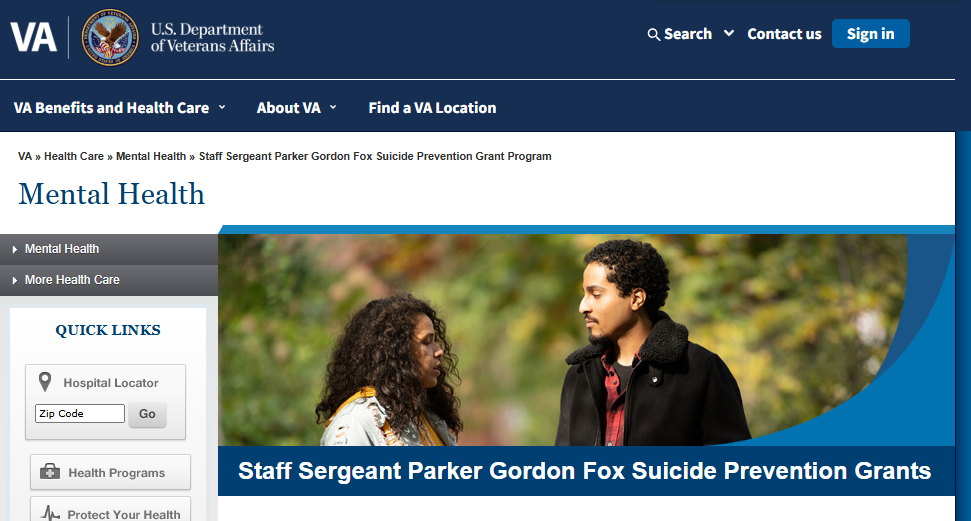 VA announces $52 million in available suicide prevention grant funds