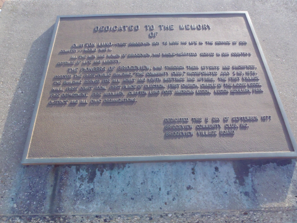 Clayton Lund Memorial