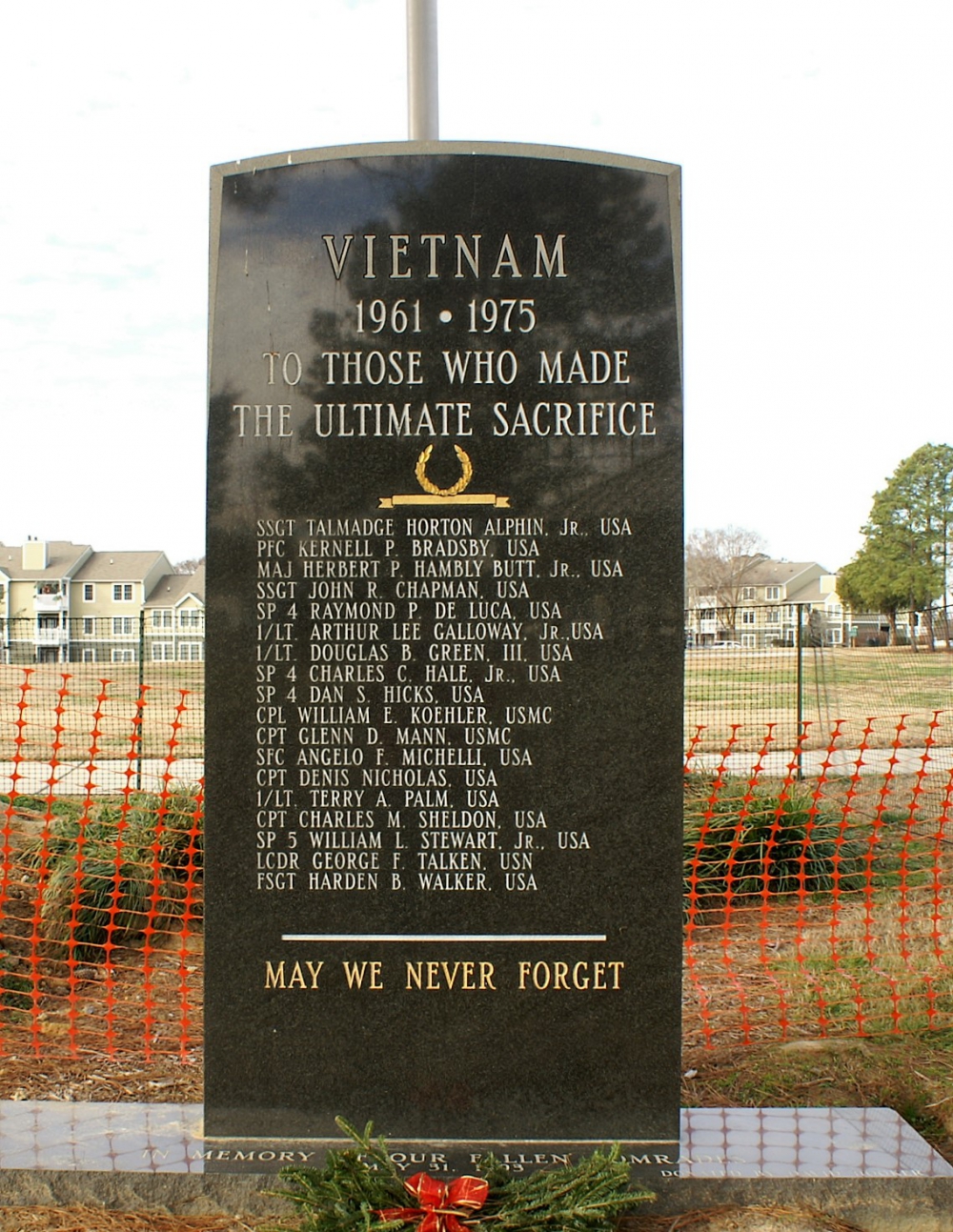 Memorial to Honor Local Veterans Killed in Action in VietNam