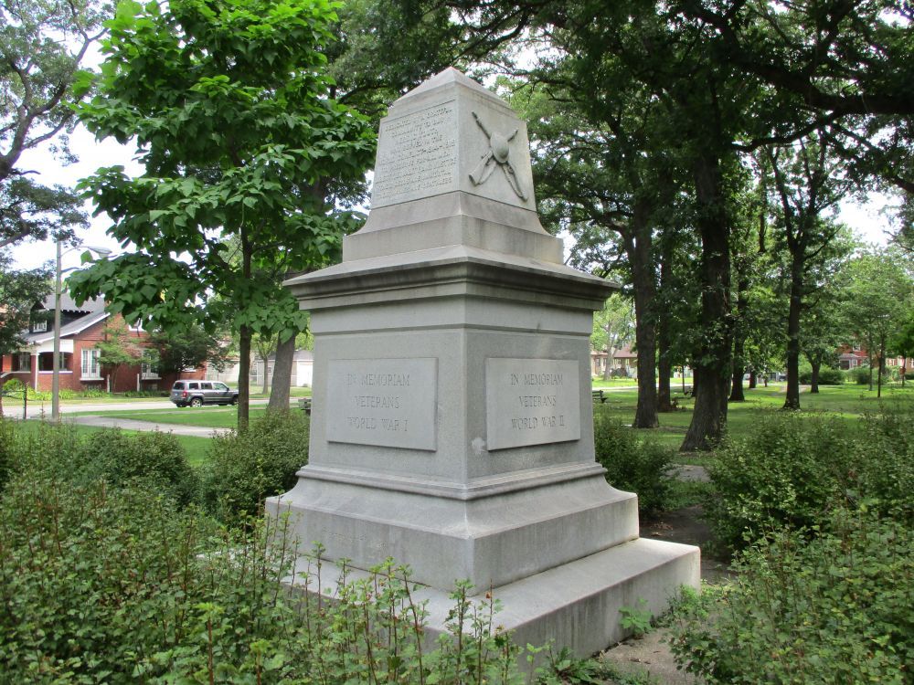 West Pullman Park World War Memorial