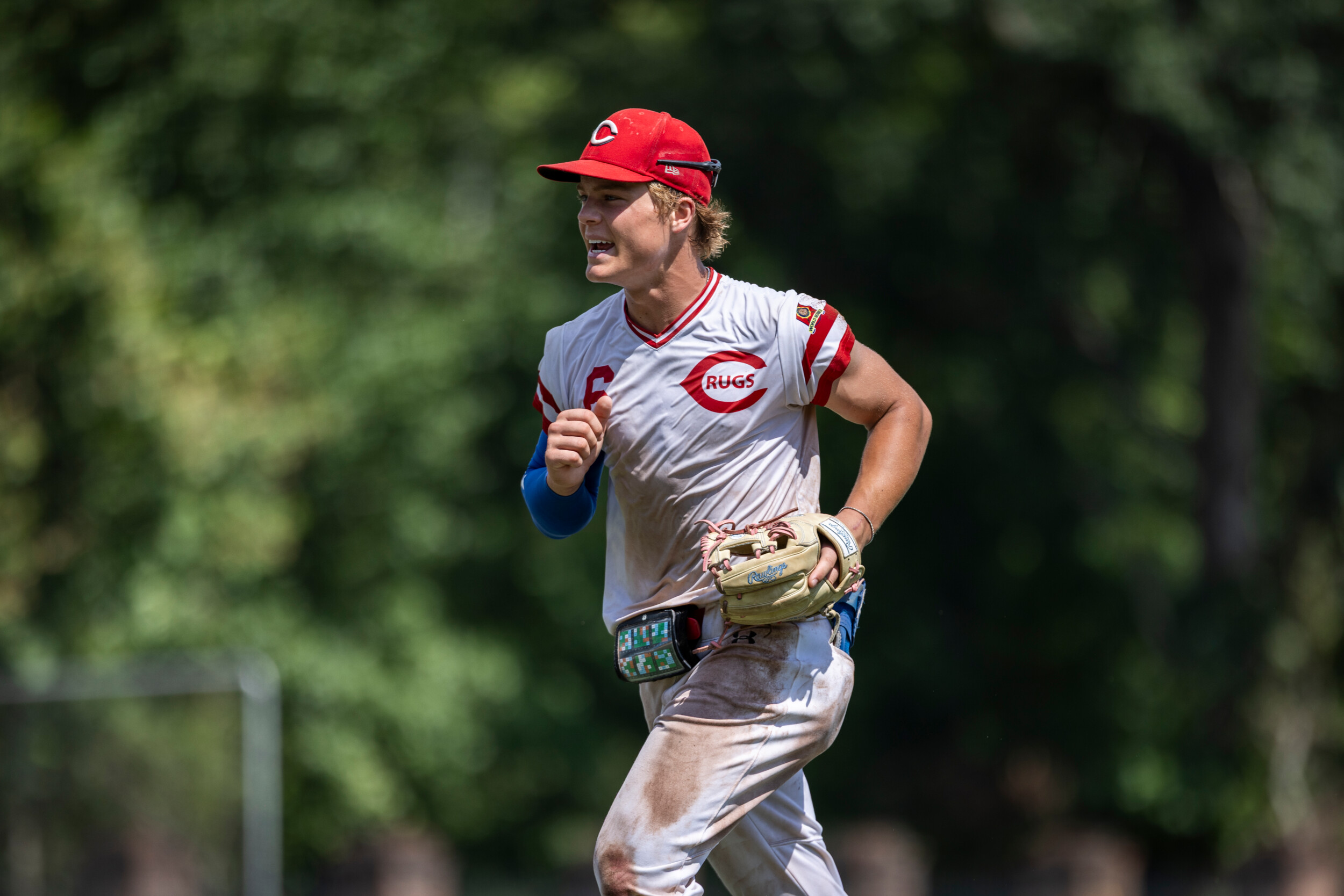 Brodie McIntire of Lincoln, Neb., Post 500 was named 2026 American Legion World Series Player of the Year. Photo by Chet Strange/The American Legion