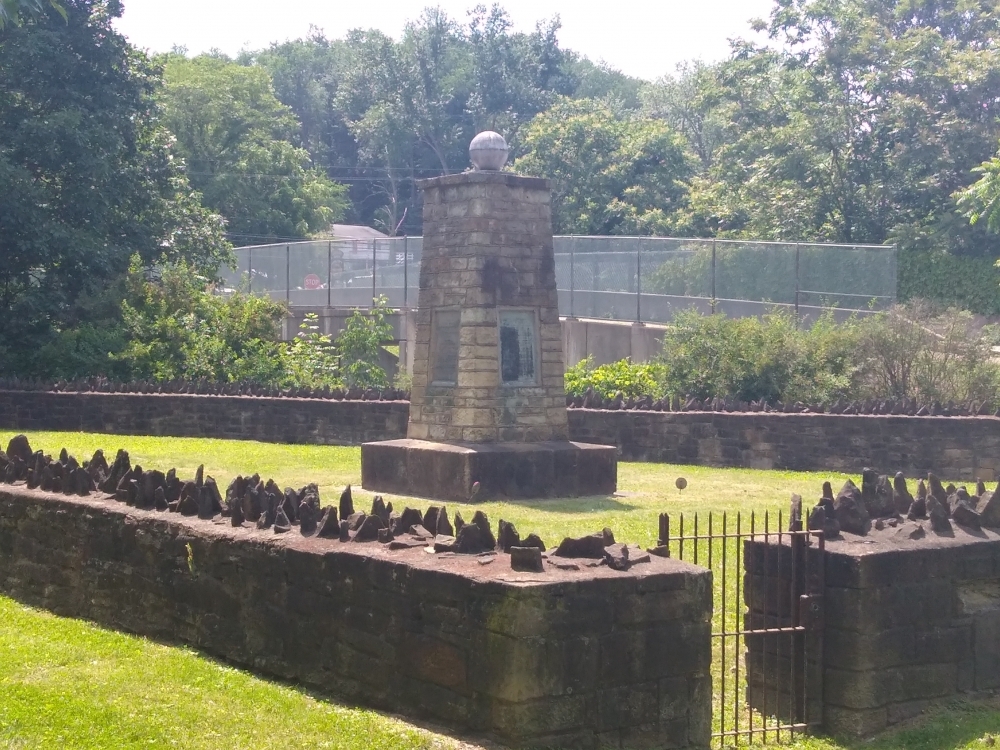 Compilation of monuments in Cresent Township, Pennsylvania