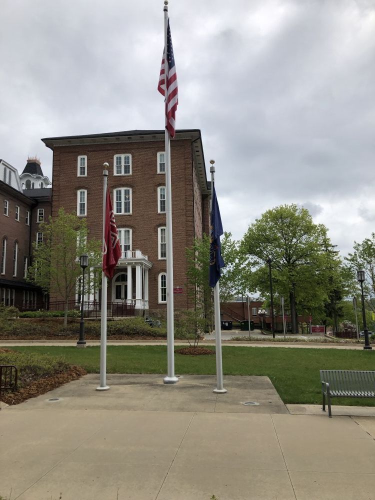 Sutton Hall Flagpole