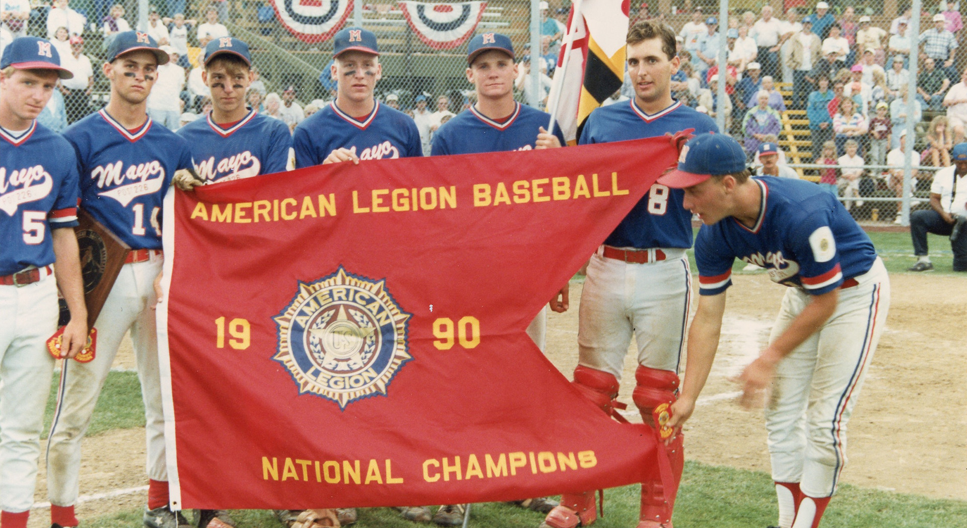 The 1990 American Legion World Series champions from Mayo (Md.) Post 226.