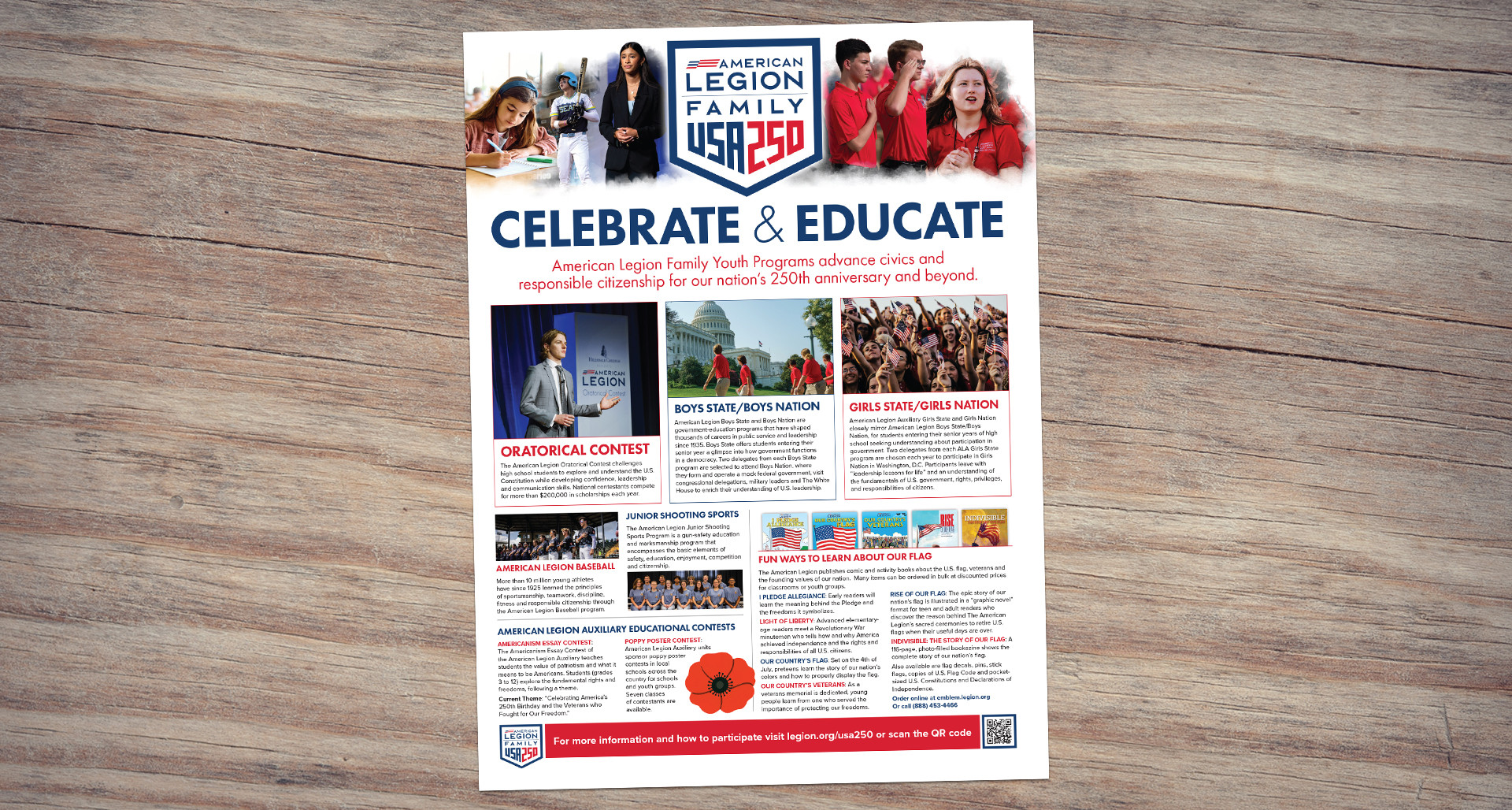 Made to celebrate and educate: American Legion Family youth programs