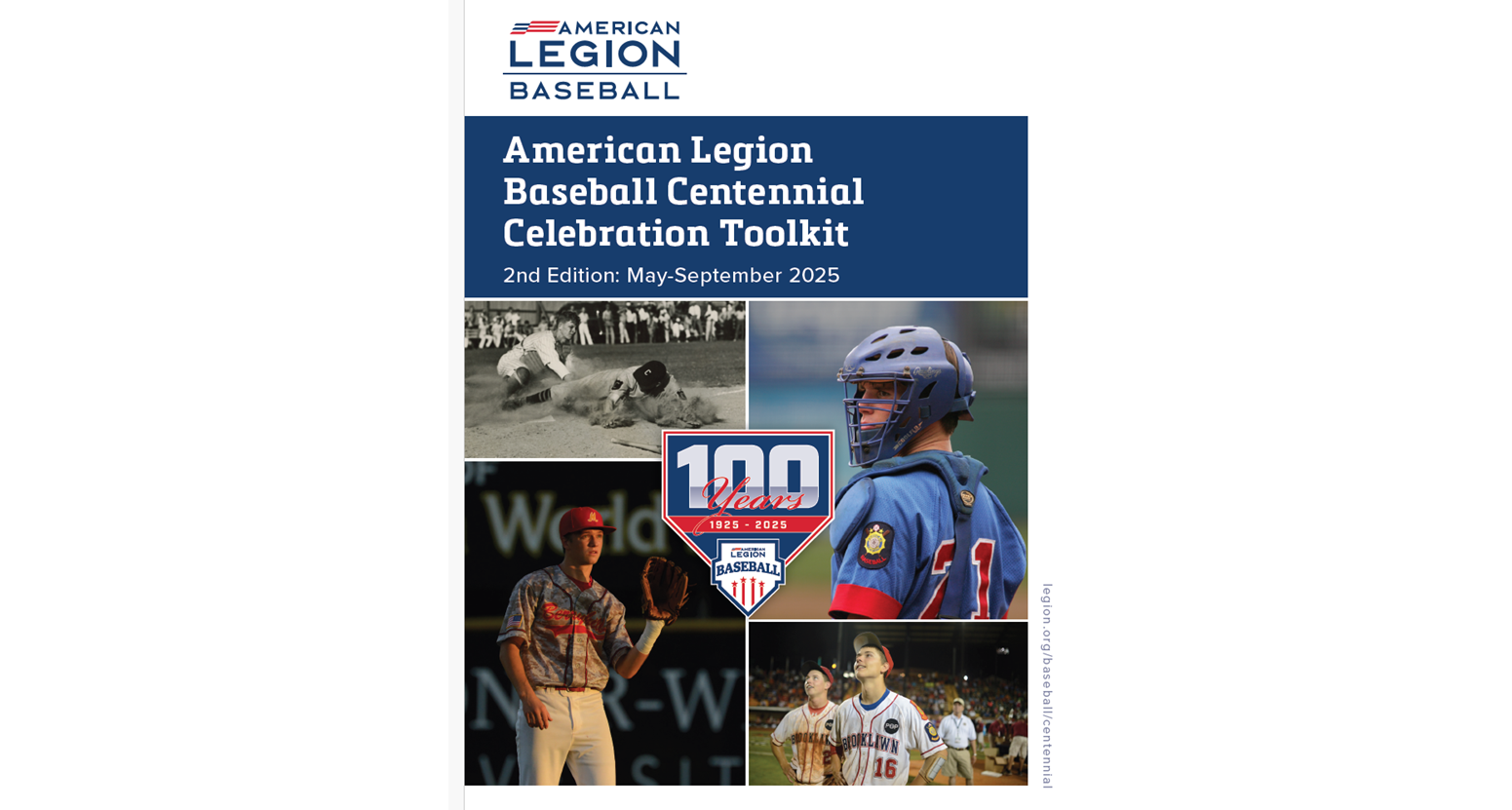 Updated toolkit available to celebrate Legion Baseball centennial