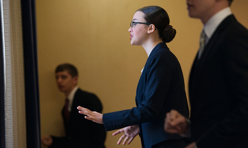 Top three Oratorical finalists named