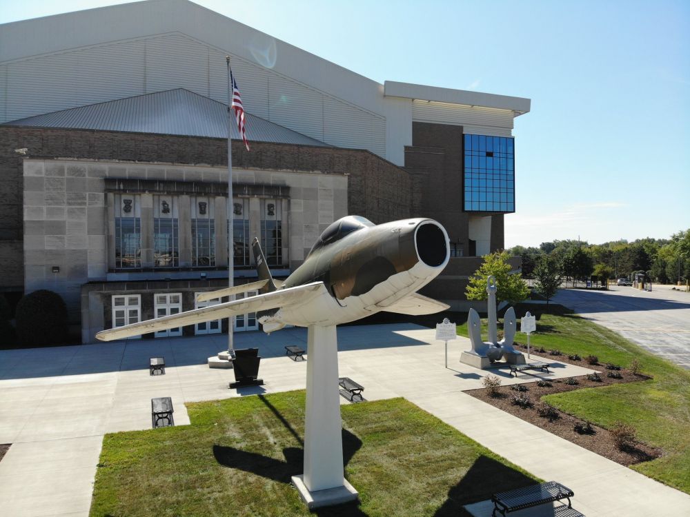 Veterans Plaza at Allen County War Memorial Coliseum