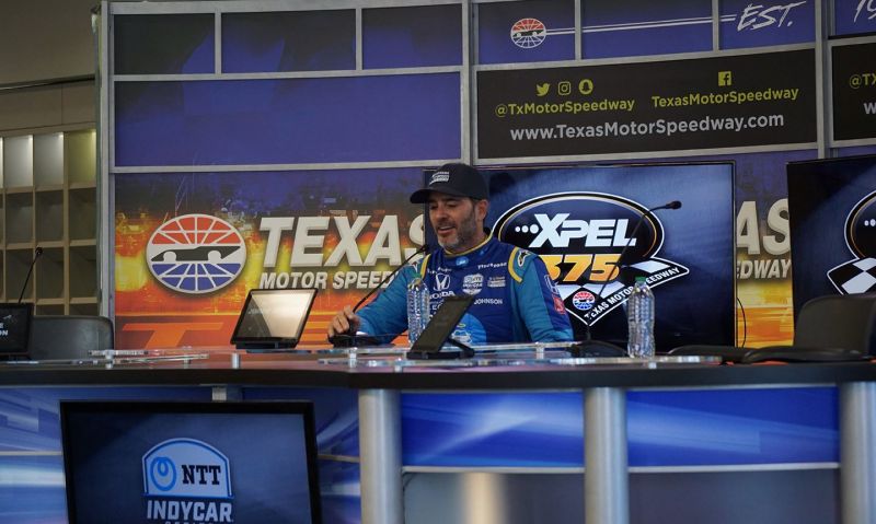 Johnson places sixth in his first INDYCAR oval race