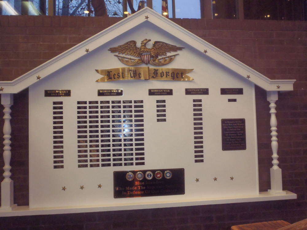 Blue Island Public Library Veterans Memorial