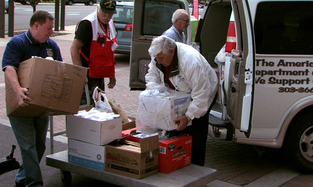 Greeley post continues to aid flood victims