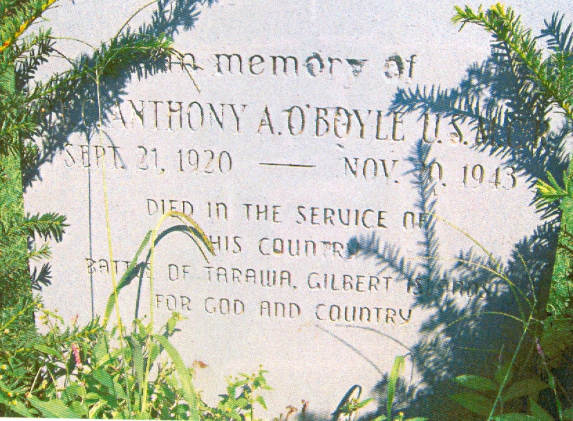 Anthony A. O'Boyle Memorial