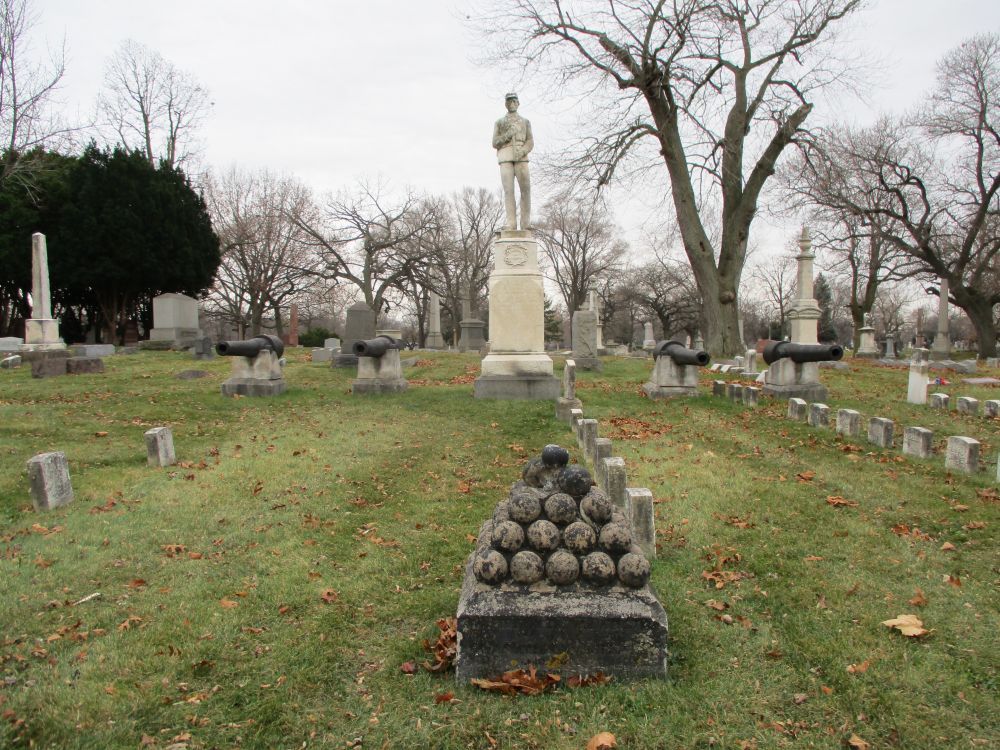 Oak Woods Cemetery Civil War Memorial