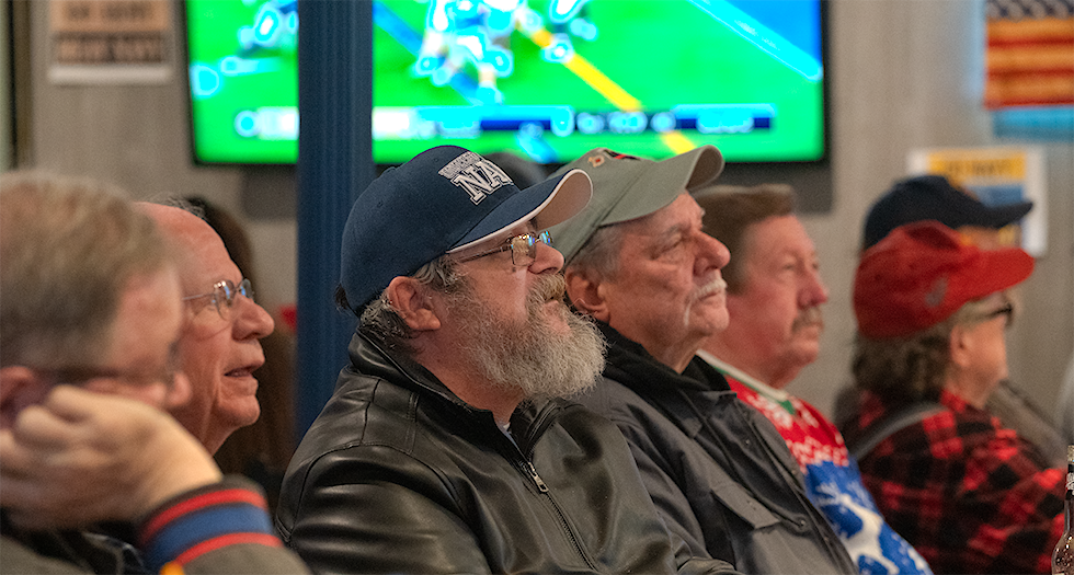 Army-Navy Game watch party fills Illinois post with camaraderie