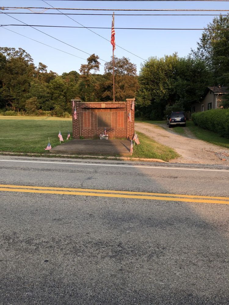 Millwood Reedville Seger Memorial Honor Roll